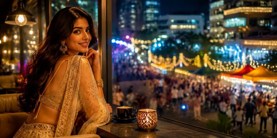 Indian player enjoying mobile casino games including Andar Bahar